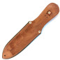Couteau de lancer evec étui cuir Réf bab44