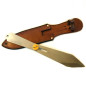 Couteau de lancer evec étui cuir Réf bab44