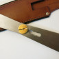 Couteau de lancer evec étui cuir Réf bab44