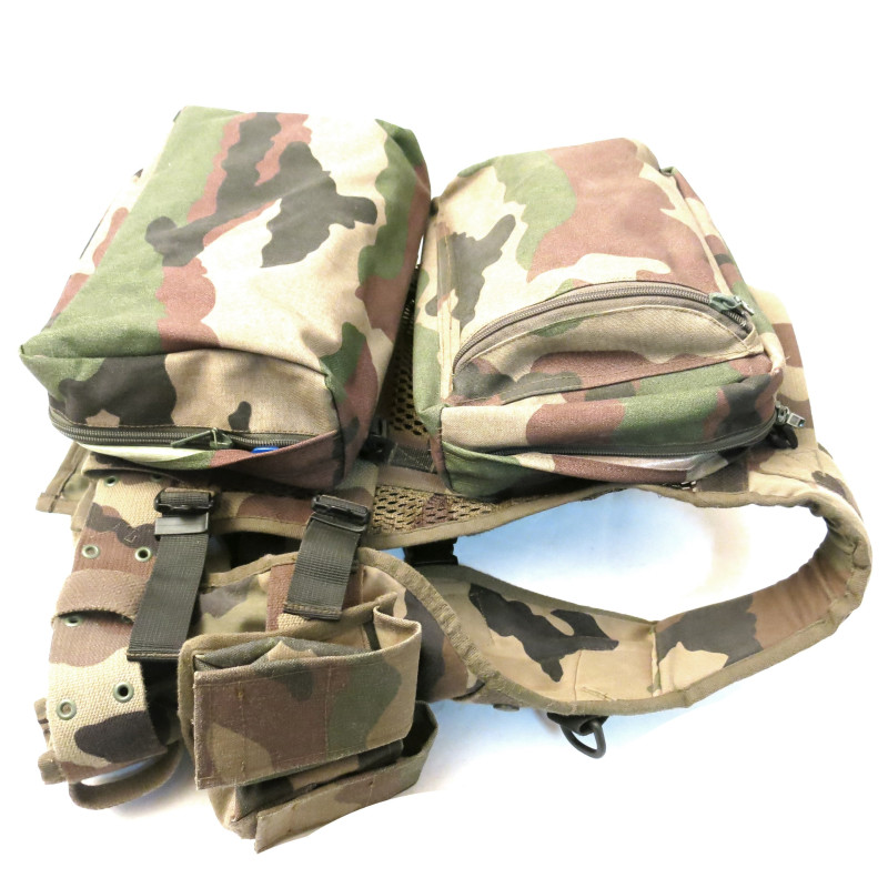 Gilet tactical de combat camo Français Seyntex 