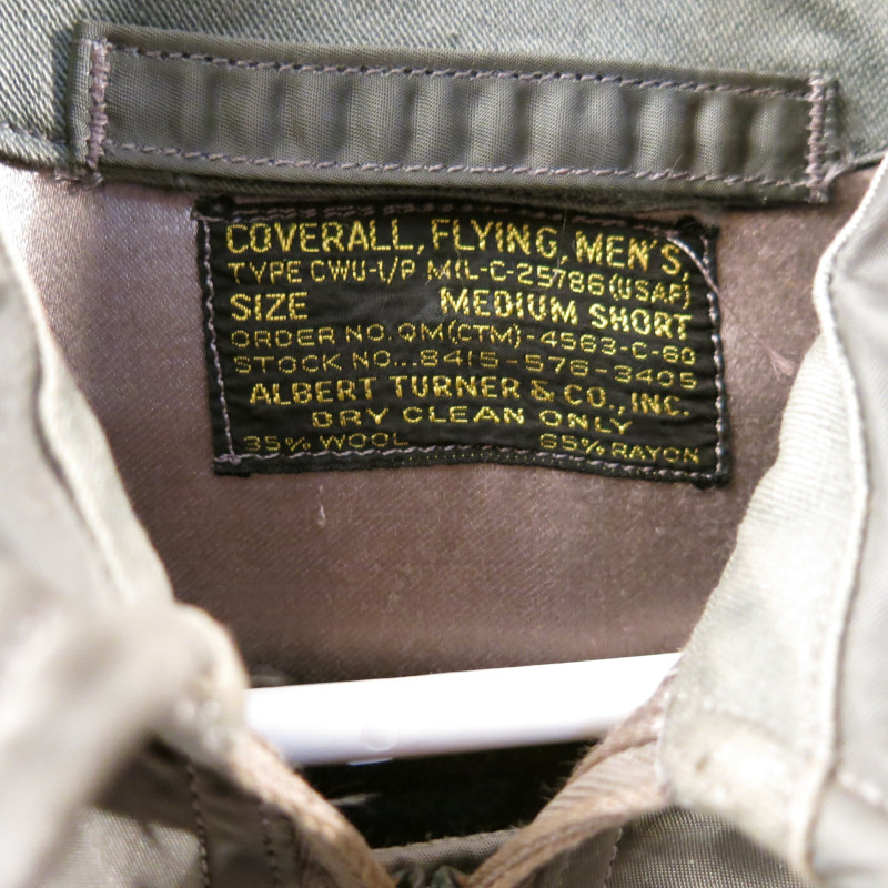 Suit flying man s  originale USAir Force  Vietnam 1960 ref vn 999