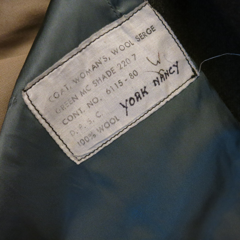 Ensemble veste jupe chemise Marines women Nancy York 