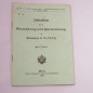 Livre d'instruction fusil Gewehr M 71 et16