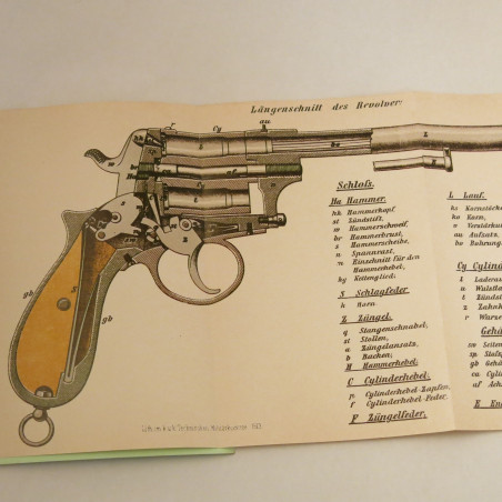 Livre d'instruction revolver Gasser M70/74 et16