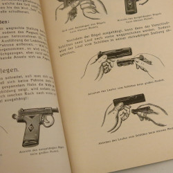 Livre d'instruction pistolet Webley Scott 7.65