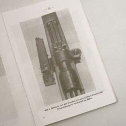 Livre d'instruction Merkbaltt lance grenade Mauser 98K