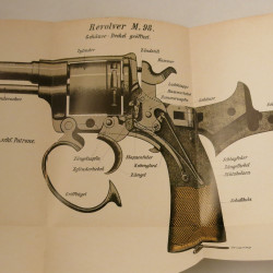 Livre d'instruction revolver M 98 