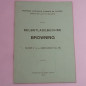 Livre d'instruction fusil Browning 9 mm ou 35 US et16