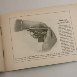 Livre d'instruction pistolet Sauer et Sohn 6.35 ou 7.65 