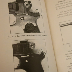 Livre d'instruction pistolet Bayard Pieper 1908 