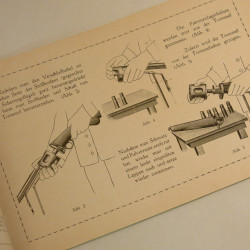 Livre d'instruction fusil Becker Flinte 