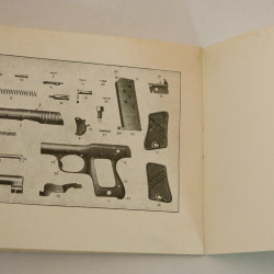 Livre d'instruction pistolet Sauer et Sohn 6.35 