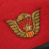 Beret rouge Para ARVN US Vietnam insigne canetille ref vn 45