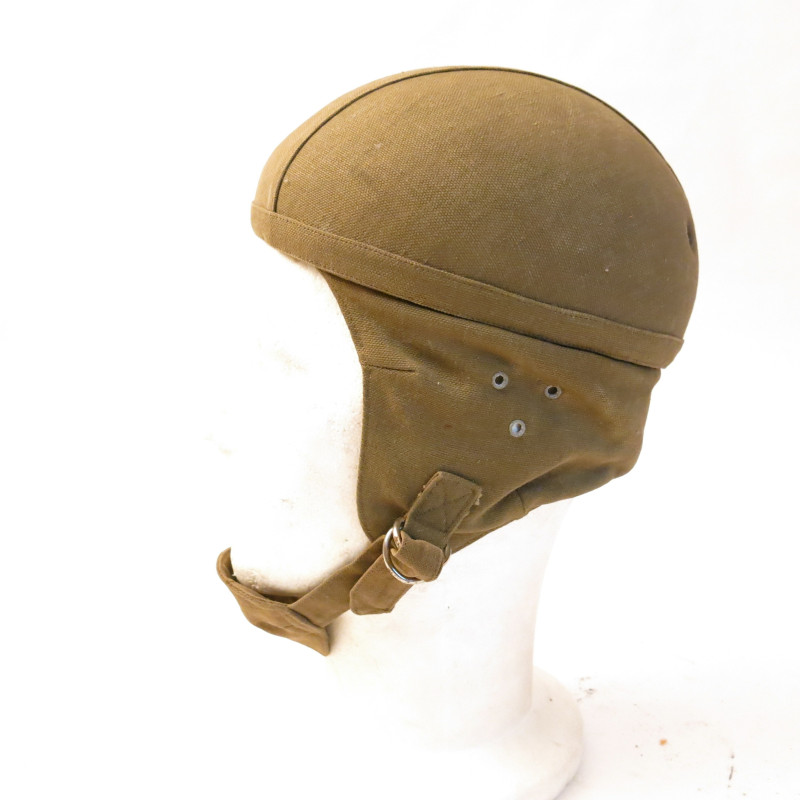 Casque de saut parachutiste Gueneau armée Française 1953 ca 82 box 12 
