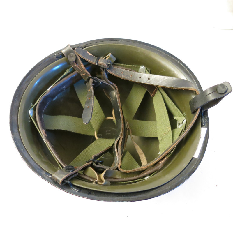 Casque type jugulaire 3 points Français Gendarmerie maritime Réf ca 122 Box 12 