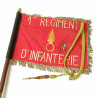 Drapeau fanion 1 regiment d'Infanterie CA 