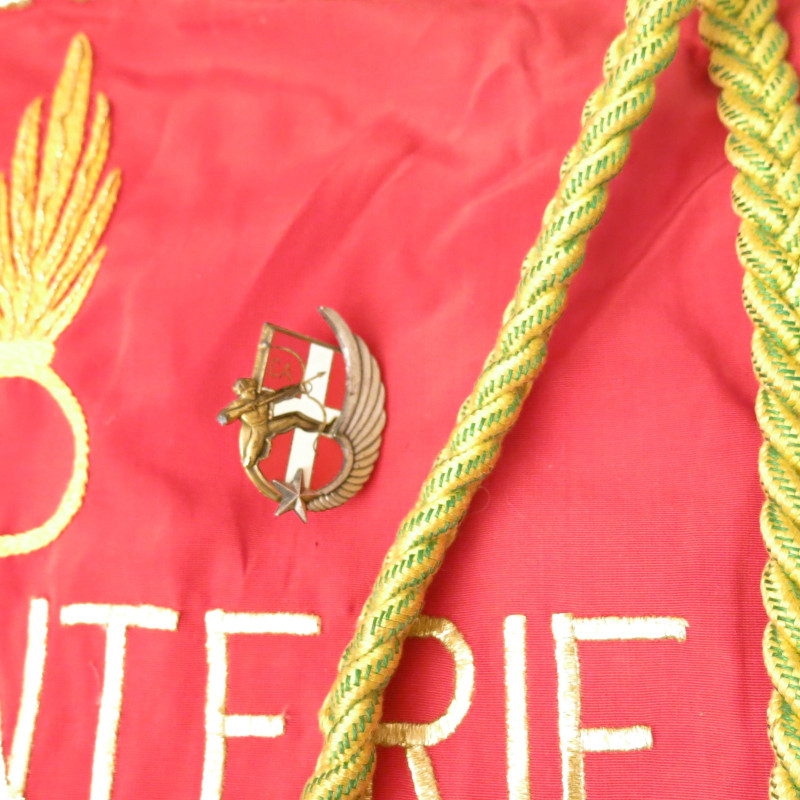 Drapeau fanion 1er Regiment d'Infanterie CA  