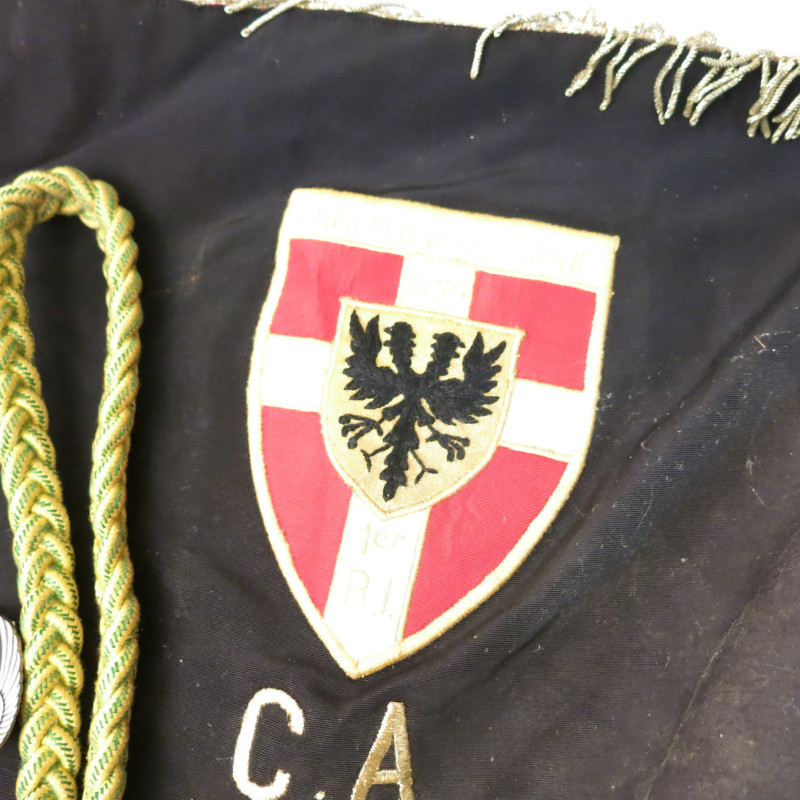 Drapeau fanion 1er Regiment d'Infanterie CA  