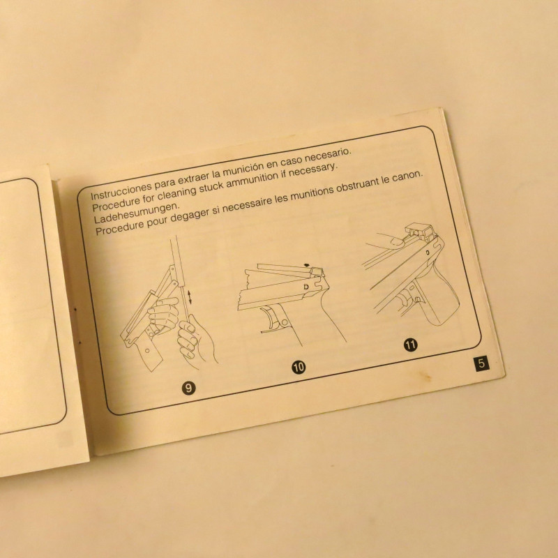 Livret instruction pistolet  Gamo ref bo doc un 1