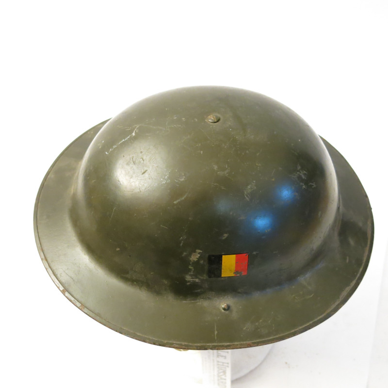 Casque armée Belge 1949  type Anglais ref ca 154 box 15 