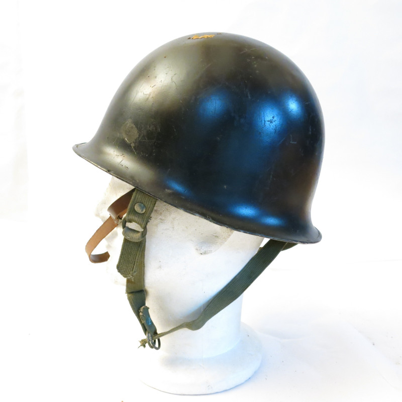 Casque type jugulaire 3 points Français Gendarmerie Réf ca 155 Box 16