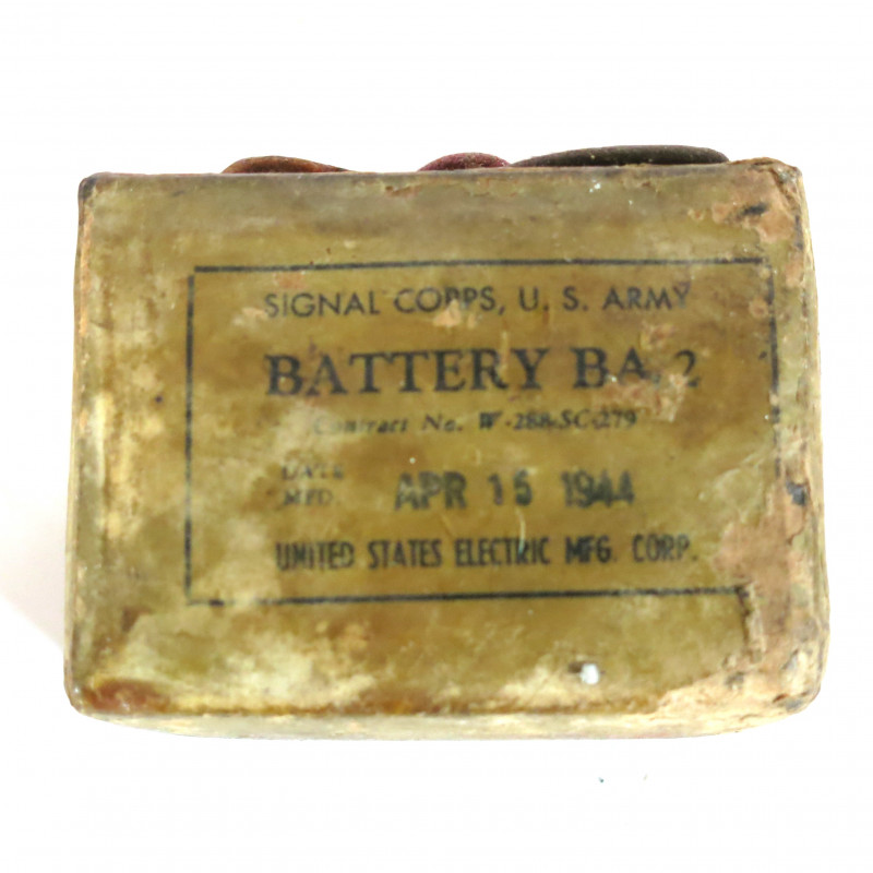 Battery signal corps US 1944 ref ba 125