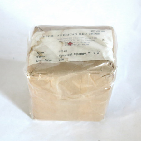 Paquet de 200 surgical sponge US 1942 ref us 14