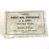 Pansement Large first aid dressing US ref us 478