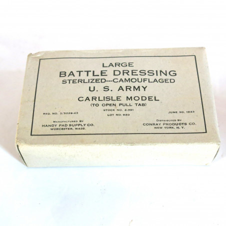 Pansement Large first aid dressing US ref us 480