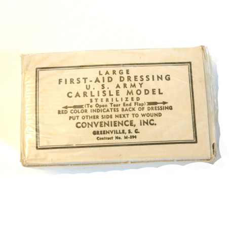 Pansement Large first aid dressing US  ref us 510