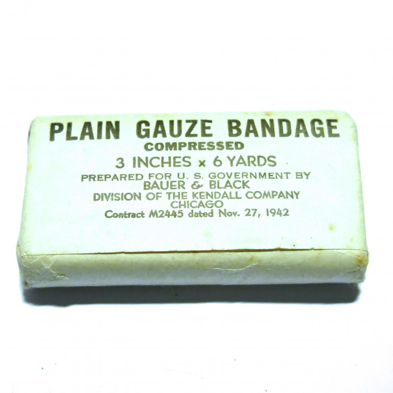 Plain gauze bandage US 1942 ref us 700