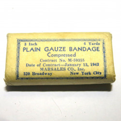 Plain gauze bandage US 1942...