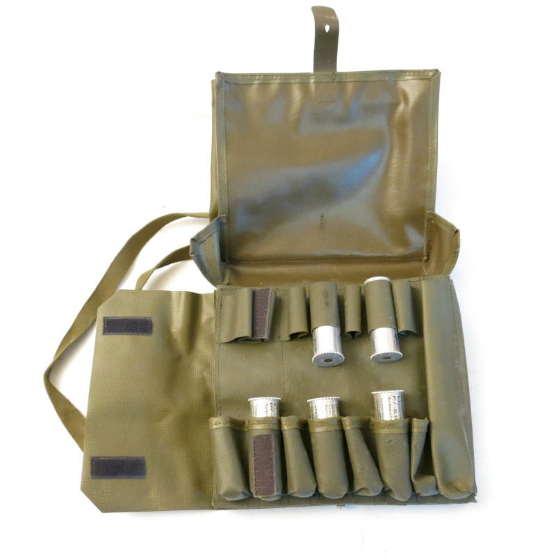 Etui de lance fusée toile plastifié kaki