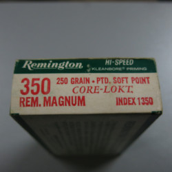 Boite de 20 cartouches 350 Remington magnum RP