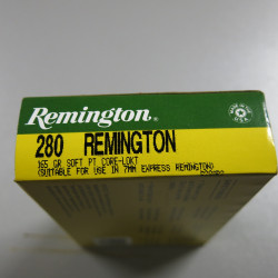 Boite de 20 cartouches 280 Remington RP