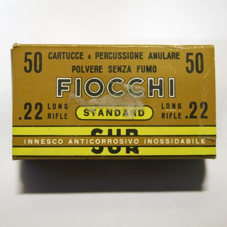 Boite de 50 22 long rifle Fiocchi standard 