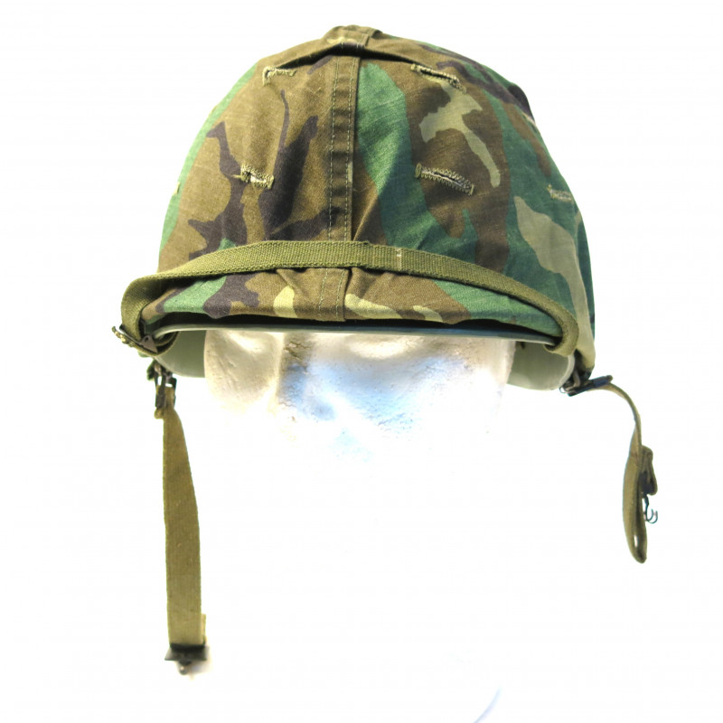 Casque US Otan avec toile camo neuf de stock ref ca 390 box 21