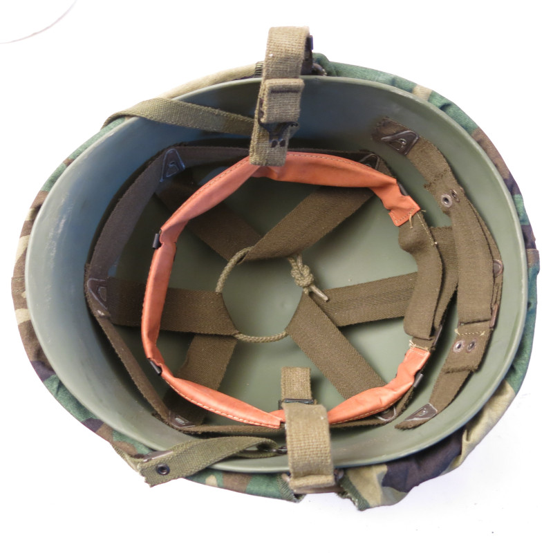 Casque US Otan avec toile camo neuf de stock  ref ca 390 box 21