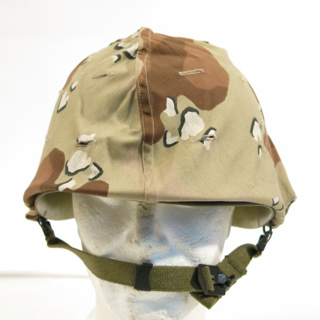 Casque US Otan avec toile camo desert neuf de stock ref ca 390 box 21