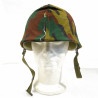 Casque US Otan avec toile camo Belge neuf de stock ref ca 390 box 21