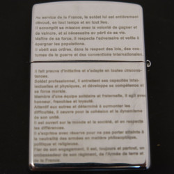 Briquet Zippo original 6 regiment du genie 2001 ref z 108 