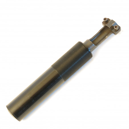 Silencieux mini 14 avec adaptateur pour carabine ref alu diametre 40 mm 