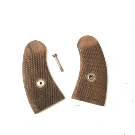 Grips wood  gun flare German Walther ww2