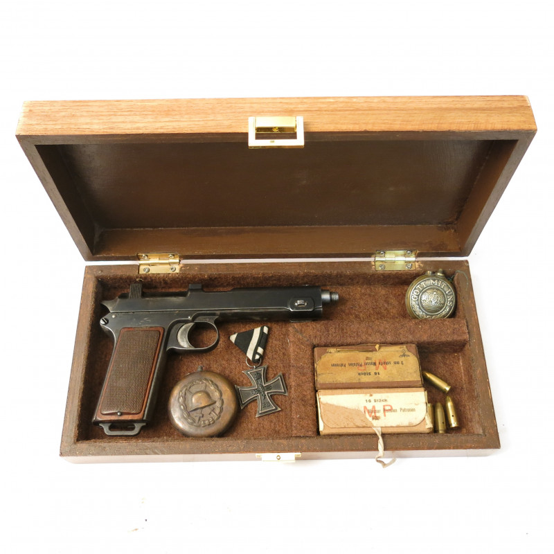 Boite de presentation pistolet Steyr 1912 ref 4