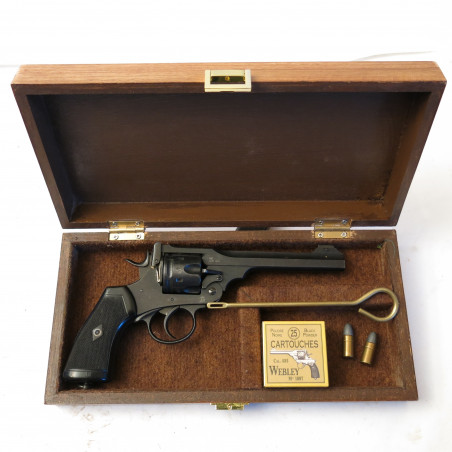 Boite de presentation revolver Webley 455 ref 4