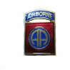 Petit insigne emaillé 82 Airborne division parachutiste 