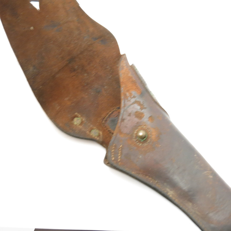 Etui cuir original  Colt 45 resistance ou  Indochine  Ref F152