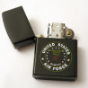 Briquet Zippo original black ref w8 US air force 