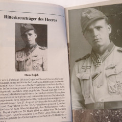 2 Photos dédicacées  Ritterkreuz 1943 Hans Bujak  