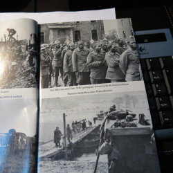 2 Photos dédicacées Ritterkreuz 1943 Hans Bujak 